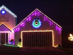 Garage Front Lighting